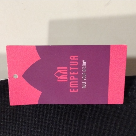 NWT Empetua Black High Waisted Shaping Leggings Size 2XL-Layering Loungewear - Picture 2 of 7